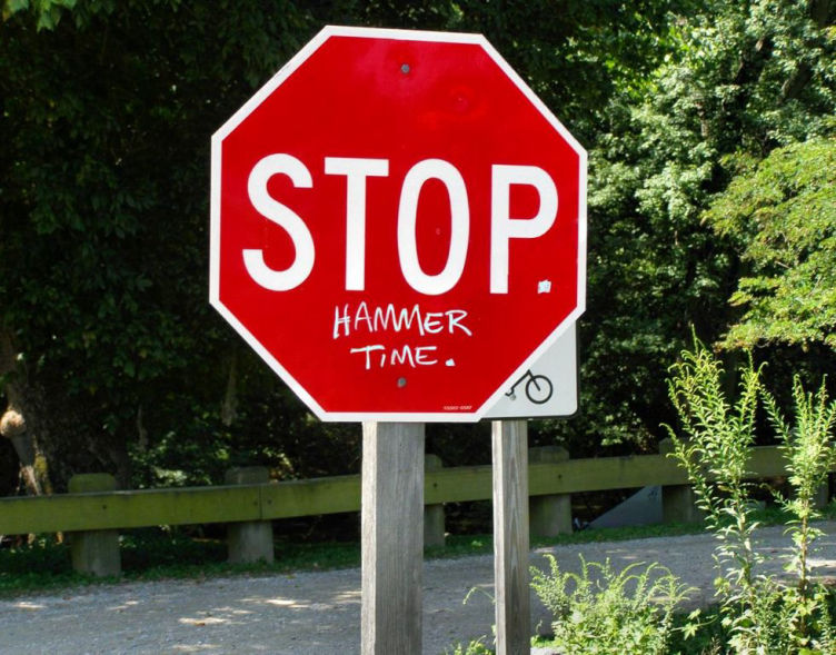 STOP - Hammer Time