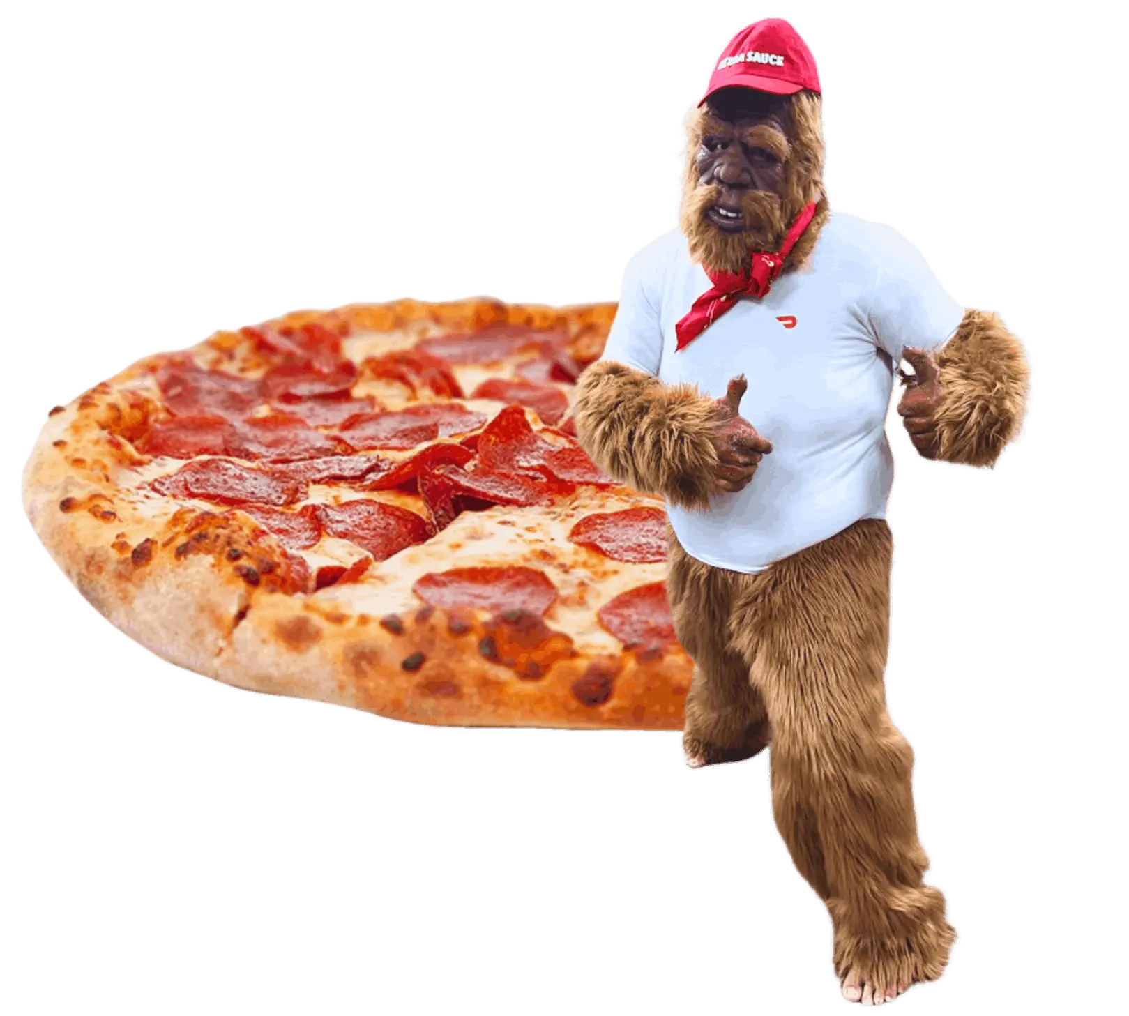 Bigfoot Thumbs Up