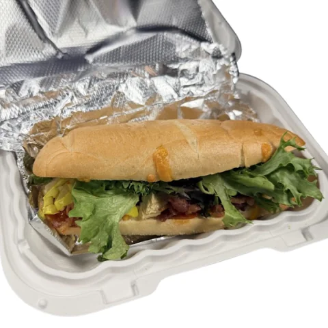 A loaded Breaker sandwich
