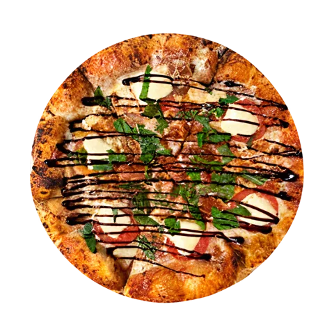 Lil’ Mothman custom pizza