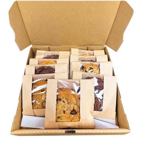 Monster Box with nine assorted cookies