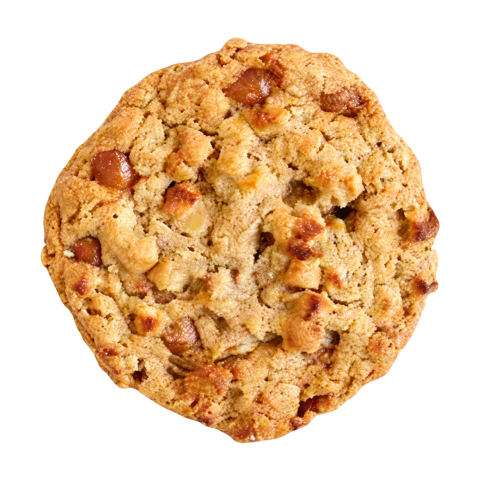 Apple Caramel Crisp Monster Cookie