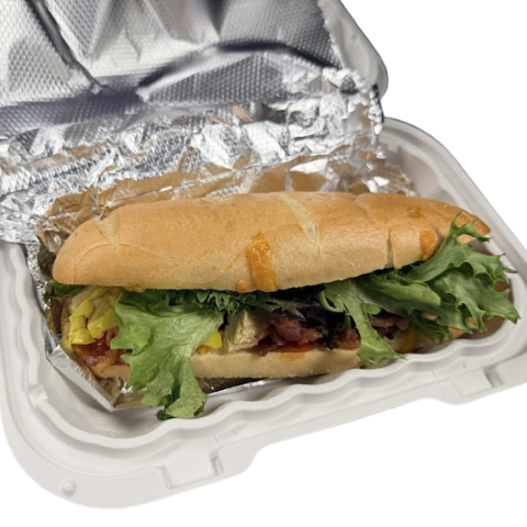 A loaded Breaker sandwich