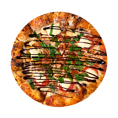 Lil’ Mothman custom pizza