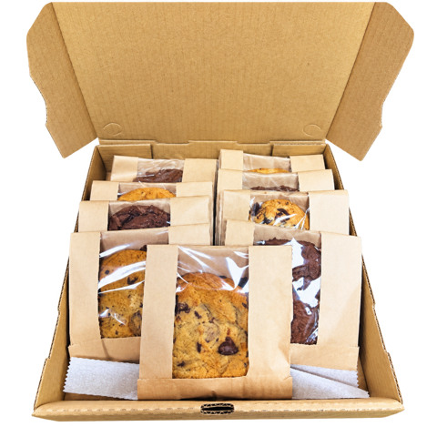 Monster Box with nine assorted cookies