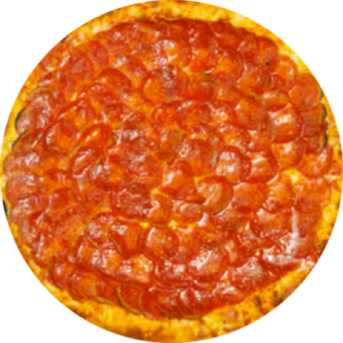 Quadzilla King of Pepperoni pizza